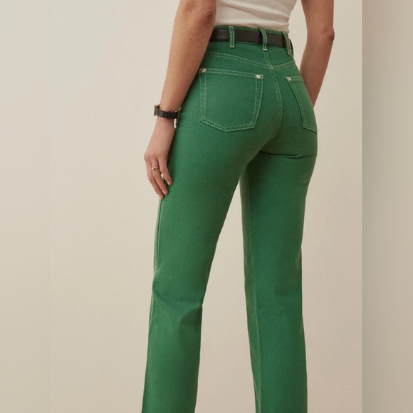 Reformation Cowboy High Rise Straight Jeans - Picture 2 of 5